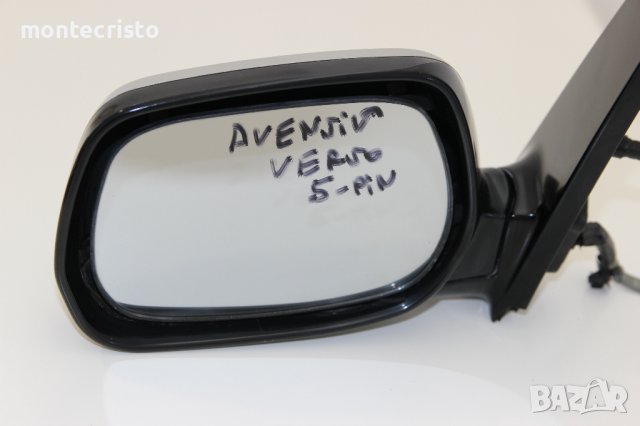 Ляво електрическо огледало Toyota Avensis Verso (2001-2004г.) 5 пина / Тойота Авенсис Версо, снимка 2 - Части - 40627184