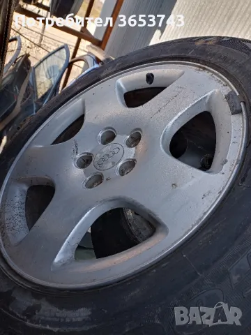 Audi A8 D2**D3** A6 комплект джанти 17", снимка 4 - Гуми и джанти - 47239019