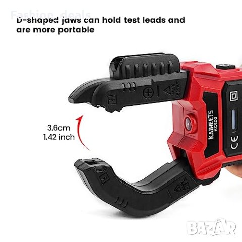 Нов мултиметър с автоматичен обхват 600A Майстор, снимка 5 - Други стоки за дома - 41766608