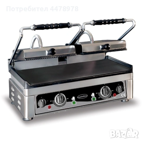 Контактен двоен комбиниран грил