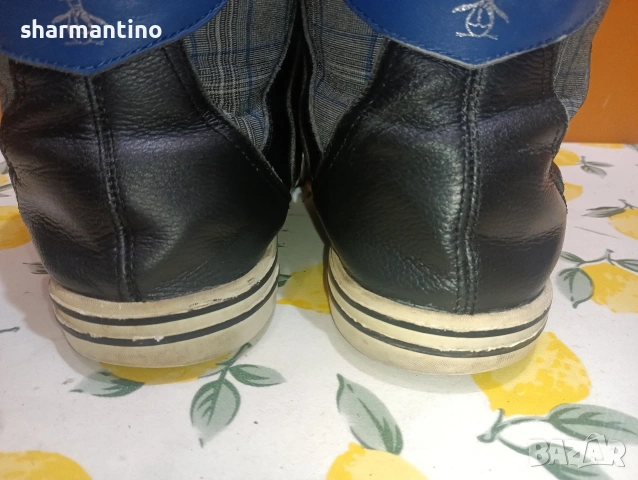 Кожени Сникърси Penguin N 46, снимка 5 - Маратонки - 53468912