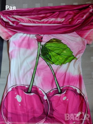 Рокля с череши, снимка 9 - Рокли - 50658030