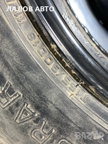 Резервна гума патерица Mercedes-Benz Ml-Class W163 W164 1634011102 155/90R18 et 0 5x112  ц.о 56, снимка 8 - Гуми и джанти - 52364924
