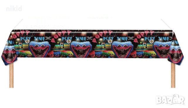 Хъги Лъги Huggy Wuggy найлонова покривка за парти рожден ден