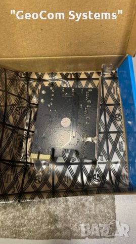 USB v.3.0 раширителна карта (PCI-Ex 1x, 4xUSB v.3.0), снимка 2 - Кабели и адаптери - 35954090