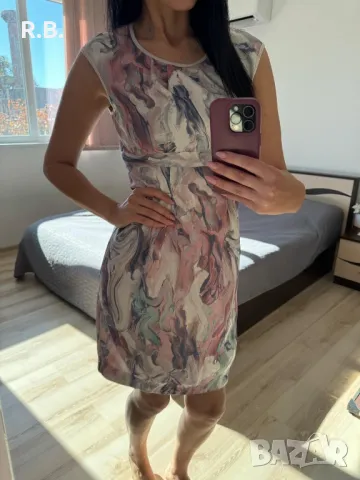 Елегантна рокля, размер L, снимка 2 - Рокли - 47736002