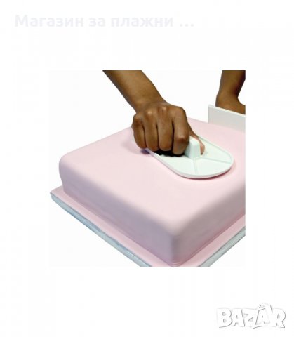 ШПАТУЛА ЗА ЗАГЛАЖДАНЕ НА КРЕМОВЕ, ГЛАЗУРИ И ФОНДАН - код 2133, снимка 2 - Прибори за хранене, готвене и сервиране - 34224718