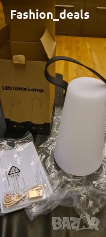 Нов преносим фенер 8 цвята настолна лампа с Дистанционно управление , снимка 8 - Други - 34739829