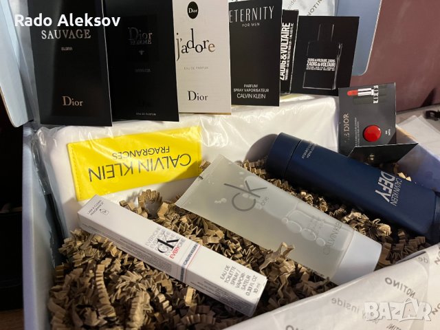 Продавам хубава подаръчна кутия с Calvin Klein + ПОДАРЪЦИ!