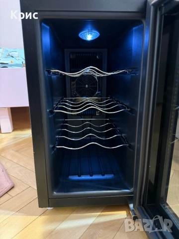 Охладител за вино, винотека 8 бутилки Ambiano., снимка 9 - Хладилници - 53066981