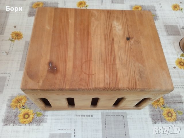 Стар немски дървен сандък, снимка 2 - Декорация за дома - 41240778