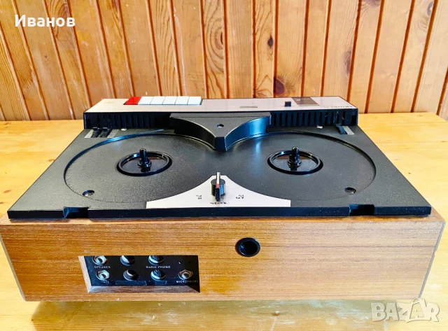 Цена - 75€. Стерео Магнетофон PHILIPS - Continental 420 - EL 3575A - 1966 г. , снимка 11 - Антикварни и старинни предмети - 51378904