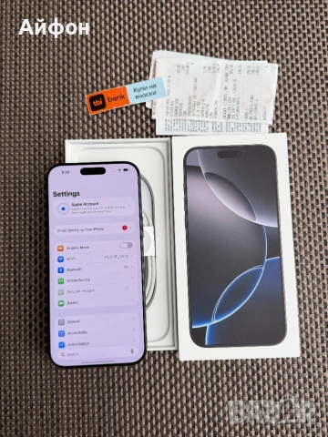 24М ГАР! 512Gb*ЛИЗИНГ* iPhone 16 Pro Max Black Titanium / Гаранция, снимка 4 - Apple iPhone - 53724435