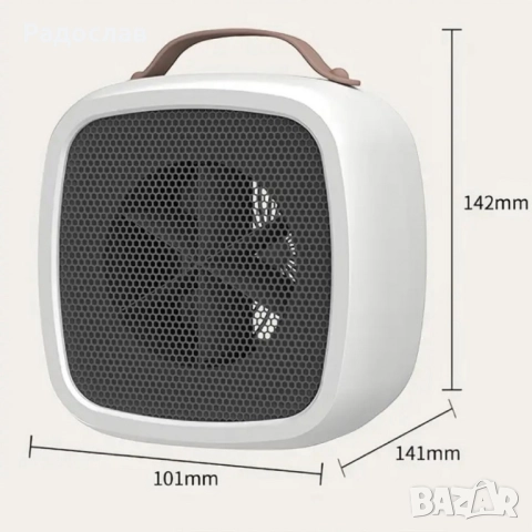 Настолен мини нагревател Hotvex mini heater., снимка 2 - Отоплителни печки - 52018934