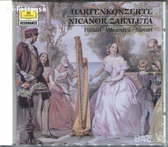Harfenkonzerte-Nicanor Zabaleta, снимка 1 - CD дискове - 34578212