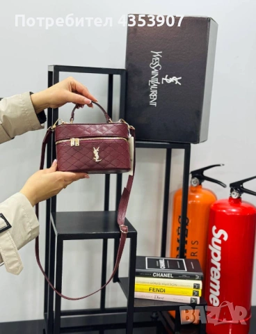 чанта Saint Laurent , снимка 6 - Чанти - 53614617