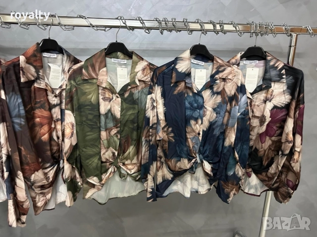 Стилни Дамски Ризи, снимка 2 - Ризи - 52185894