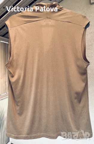 Скъпа блуза/топ  HESS NATUR 70% коприна, снимка 5 - Корсети, бюстиета, топове - 51300377