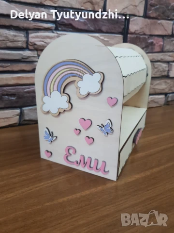  Персонализиран органайзер за диадеми "Ковчеже със съкровища" – Скривалище за аксесоари и тайни! 🎁, снимка 9 - Други стоки за дома - 51217873