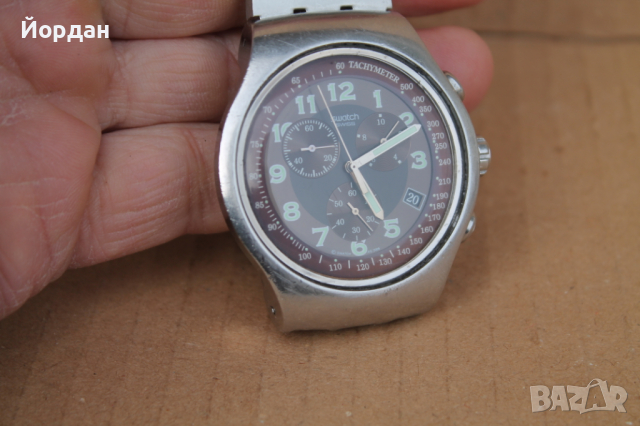 Часовник SWATCH хронограф , снимка 2 - Мъжки - 36190733