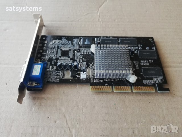 Видео карта NVidia Riva TNT2 M64 Point of View 32MB AGP, снимка 5 - Видеокарти - 40487495