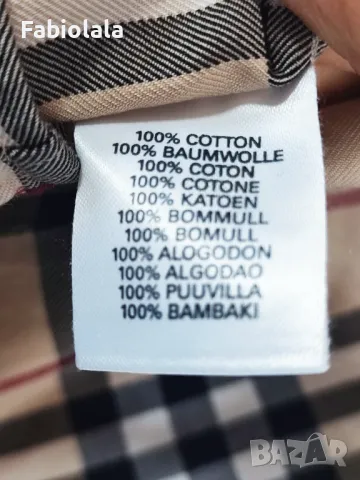 Burberry blouse M, снимка 5 - Ризи - 49193135