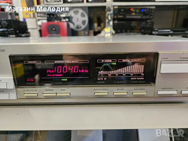 Страхотен стерео тунер Yamaha TX-500 В отлично техническо и визуално състояние., снимка 5 - Декове - 52810301