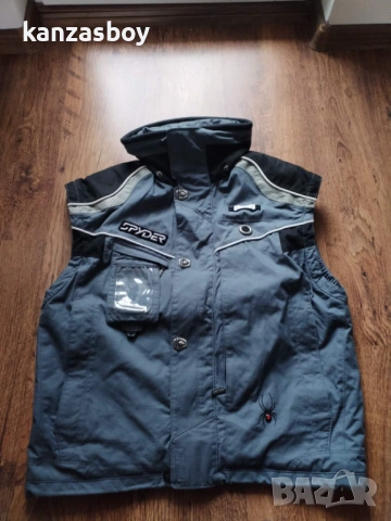 spyder vintage vest - мъжки ретро елек S , снимка 6 - Други - 53478638