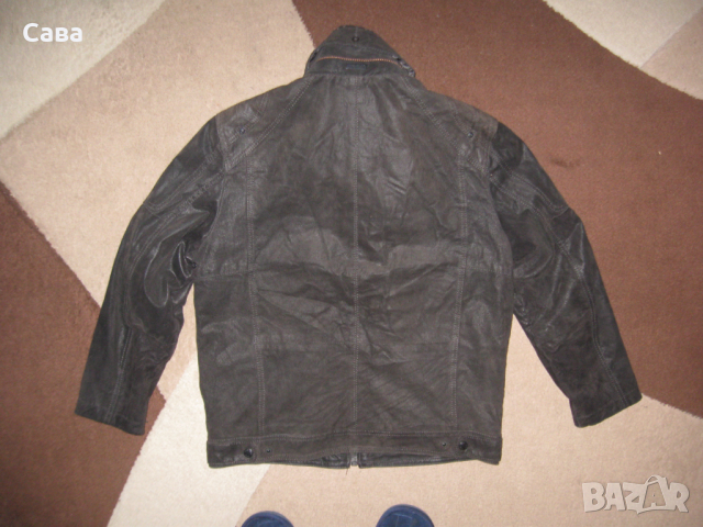 Кожено яке DNR  мъжко,М, снимка 5 - Якета - 44674053