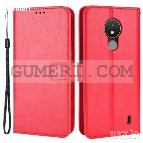 Nokia C21 - Тефтер Стойка, снимка 2 - Калъфи, кейсове - 39443796