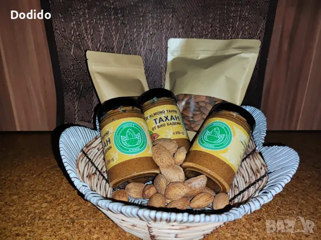 Тахан от Био Бадеми / Bio Almond Tahini - 315 гр., снимка 2 - Хранителни добавки - 49207474