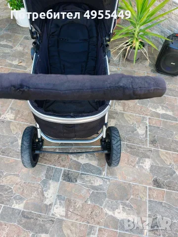  i-Safe System Black Trio Travel System 3-в-1 – комбинирана бебешка количка с кош/седалка, кошче за , снимка 18 - Детски колички - 56194526