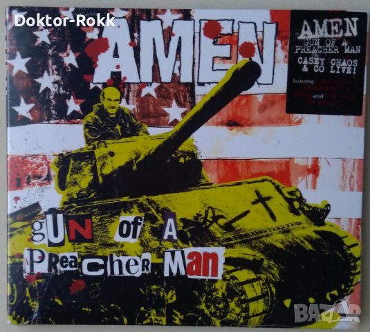 Amen – Gun Of A Preacher Man (2005, CD), снимка 1 - CD дискове - 39071316