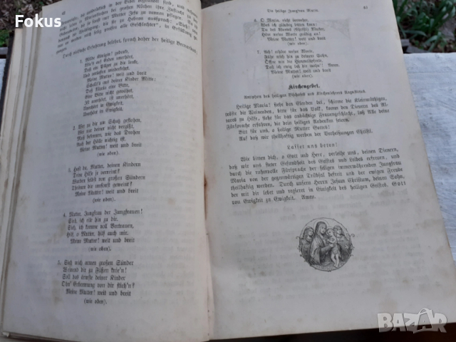 МНОГО СТАРА НЕМСКА БИБЛИЯ 1887 ГОДИНА, снимка 7 - Антикварни и старинни предмети - 53479194