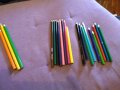 Цветни моливи маркови 20 броя Фила-Фантазия и Мъпед, снимка 1 - Ученически пособия, канцеларски материали - 44404032