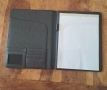 папка луксозна за документи кожена черна A4 , снимка 2