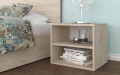 Комплект 2 броя нощни шкафчета в 3 цвята, снимка 3