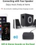 Bluetooth приемник, предавател, ресийвър, трансмитер AUX, NFC, RCA, безжичен, аудио, адаптер, музика, снимка 8