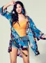 Guess ново с етикет плажно парео тип кимоно халат, снимка 5