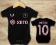 БЕБЕШКО боди ЛЕО МЕСИ / LEO MESSI Inter Miami с ИМЕ и НОМЕР! Или на ОТБОР по ТВОЙ избор!, снимка 2
