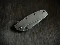 Мощен джобен сгъваем нож Kershaw Cryo Tanto Hinderer Framelock (155TBW), снимка 3