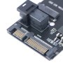 SATA адаптер SFF-8643 към M.2 U2 NGFF M-Key и Slimline SAS NVME PCIe SSD SATA за дънна платка, снимка 7
