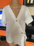 Ленена блуза тип сако H&M (нова, с етикет), размер 44