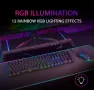 Механична клавиатура Mars Gaming MK422 Red Switch, RGB геймърска клавиатура, кабелна, цвят: черно, снимка 2
