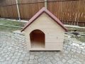 Дървена къща за кучета , средни и големи породи кучета , къща куче от дърво, кучешка къща , снимка 6