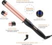 Haglater Curling Wand Бързо нагряваща се керамична маша за коса 32 мм с регулируема температура, снимка 2