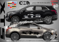 Cadillac XT4 стикери надписи лепенки фолио SK-SJV2-CA-XT4, снимка 4