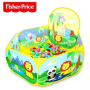 Fisher Price Детски басейн с 25 цветни топчета, снимка 1 - Играчки за стая - 36375624
