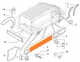 Декоративна лайсна за Citroen Jumper, Peugeot Boxer, Fiat Ducato след 2006, снимка 3