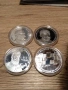 Лот от четири броя юбилейни монети, снимка 3